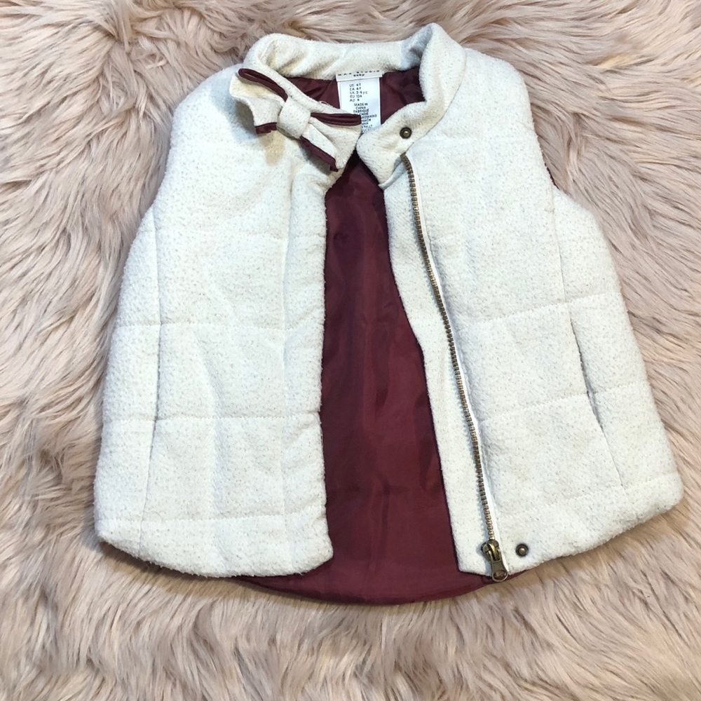 Max Studio White Vest